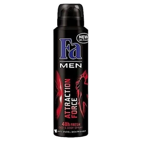 Fa Men Deodorant Spray Attraction Force 200 Ml