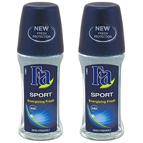 Fa Deodorant Roll On Sport 50 Ml 2 Pieces
