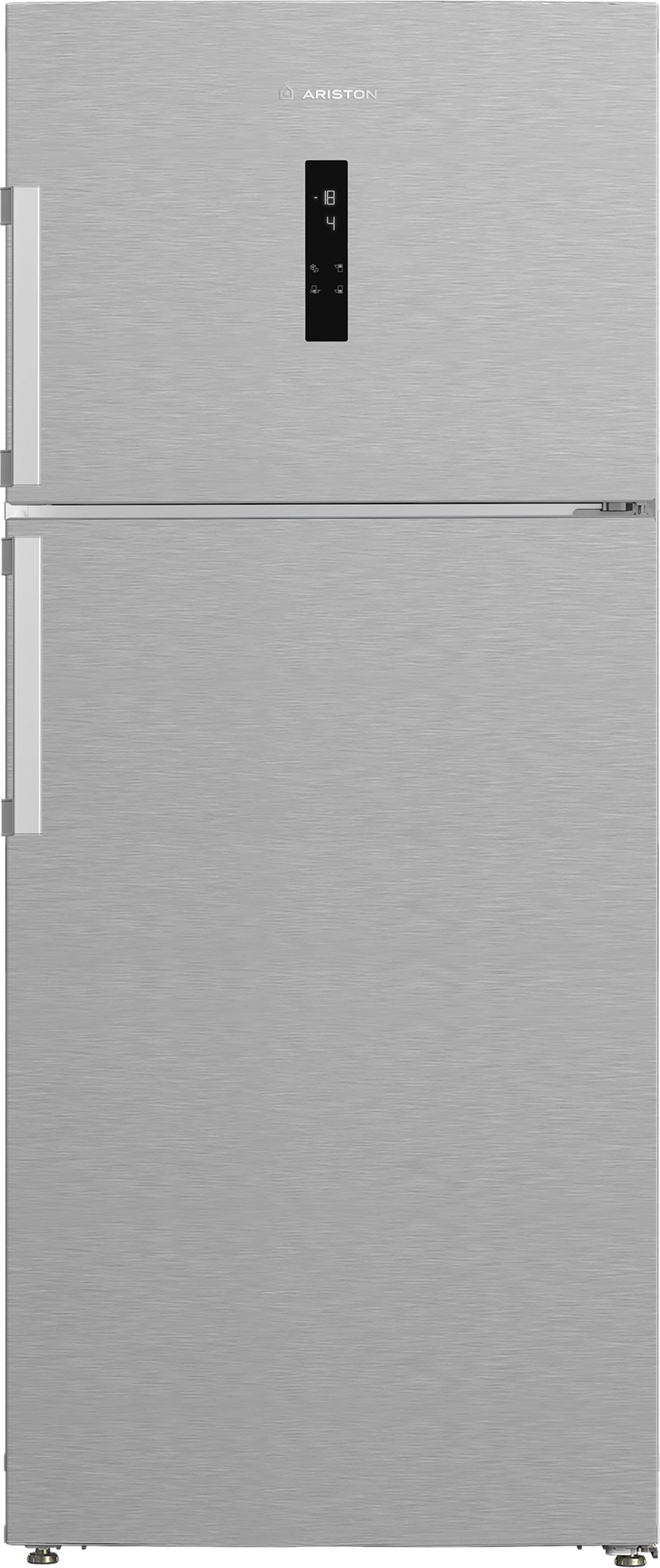 Ariston Refrigerator Top Mount 557 L Inverter Inox No Frost A++