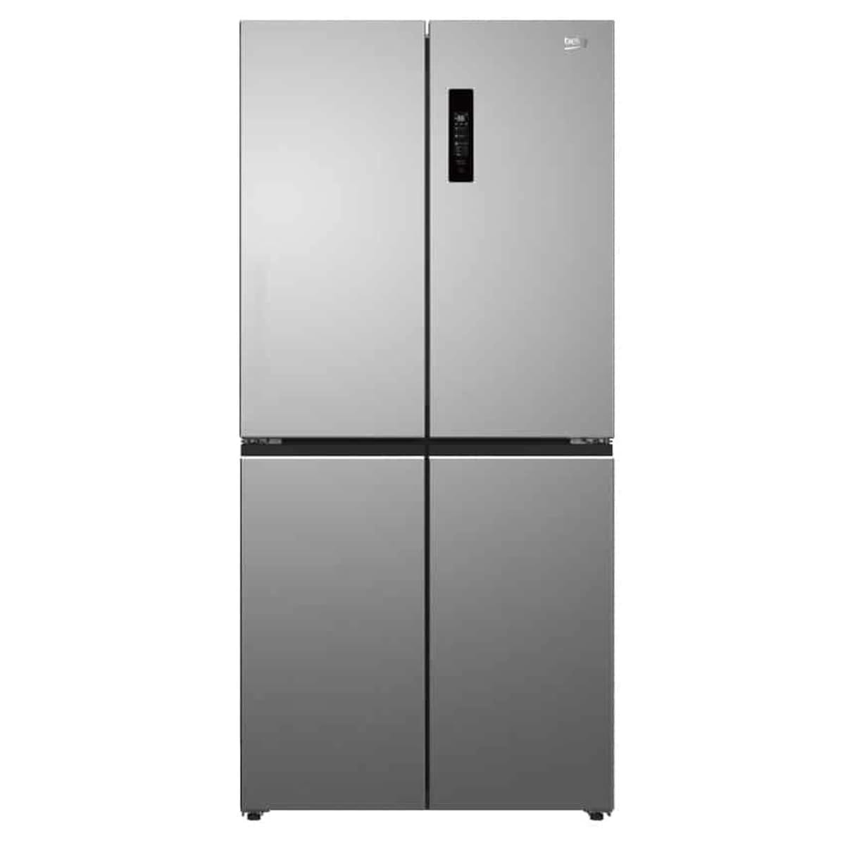 Beko 4 Door Refrigerator 601L Inverter A++ Silver with Display