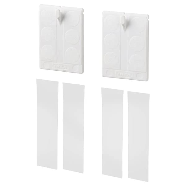 Adhesive hook for frame, white