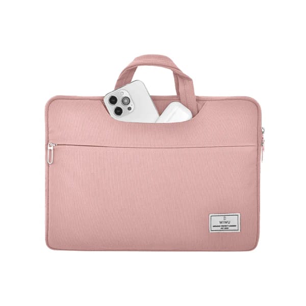 WIWU Vivi 15.6 Inch Laptop Bag Pink