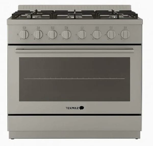 Tekmaz Gas Cooker 90*60 Stainless Steel