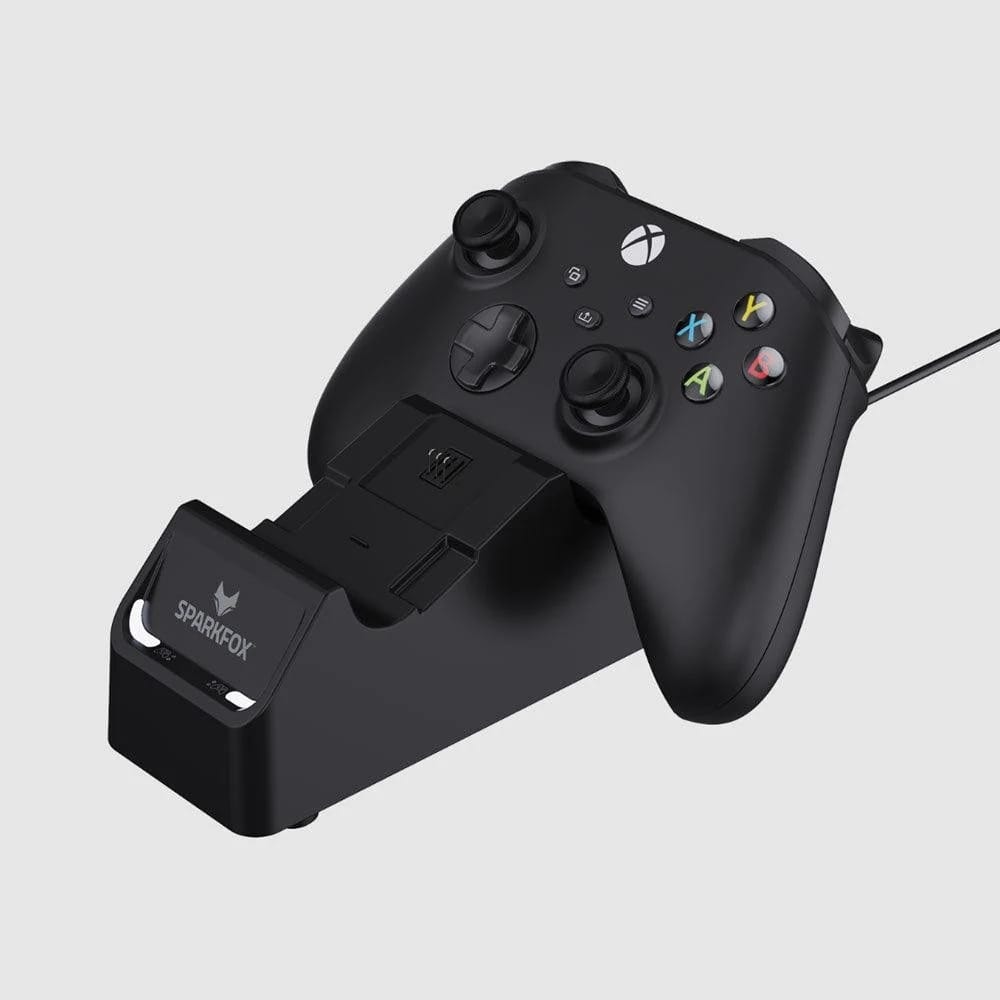 قاعدة شحن مزدوجة سبارك فوكس لجهاز Xbox Series X/ Xbox Series s الأصلية