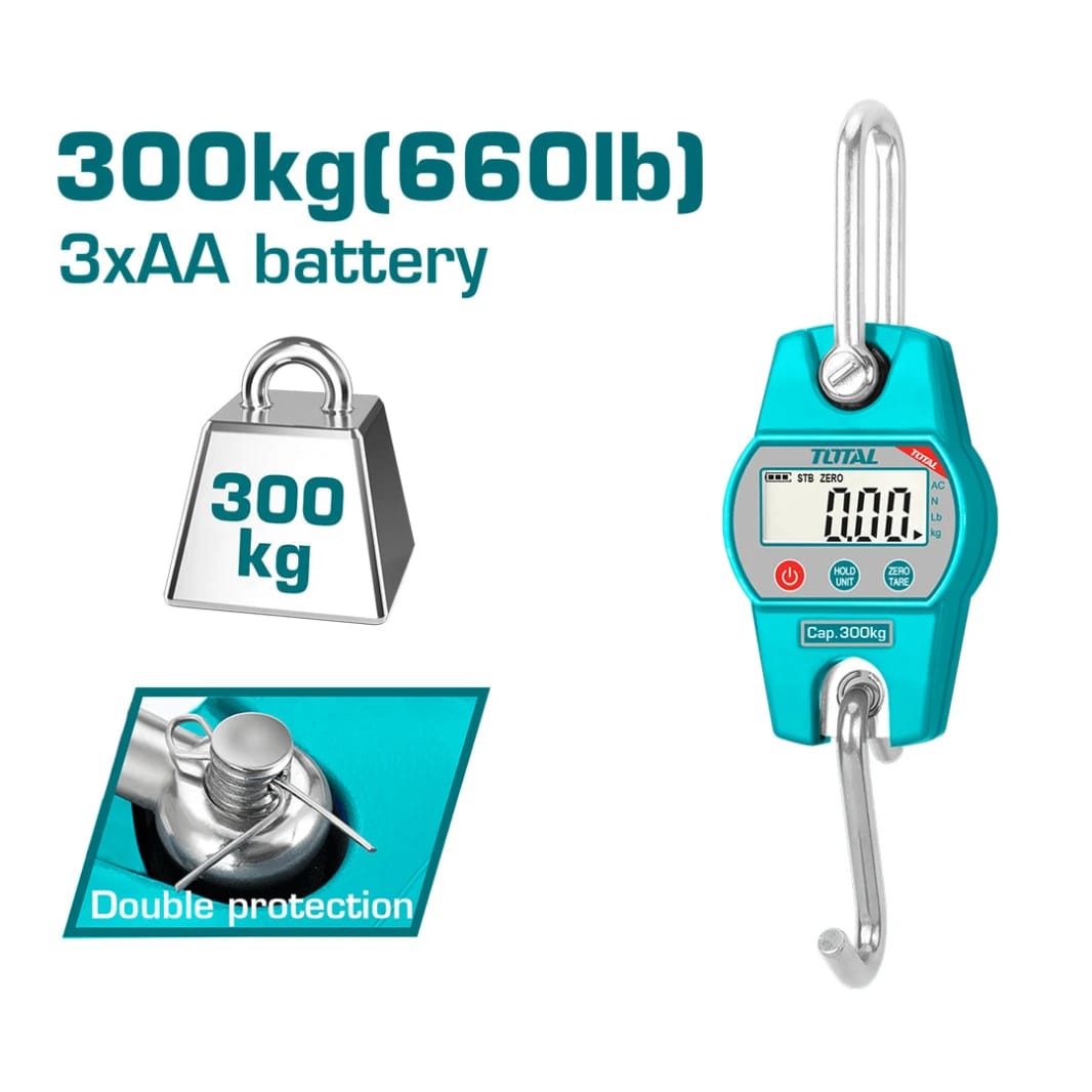 Total Crane Scale 300KG – High Accuracy & Performance