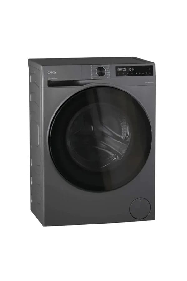 Candy 9kg Washing Machine, 1400 RPM, Dark Silver
