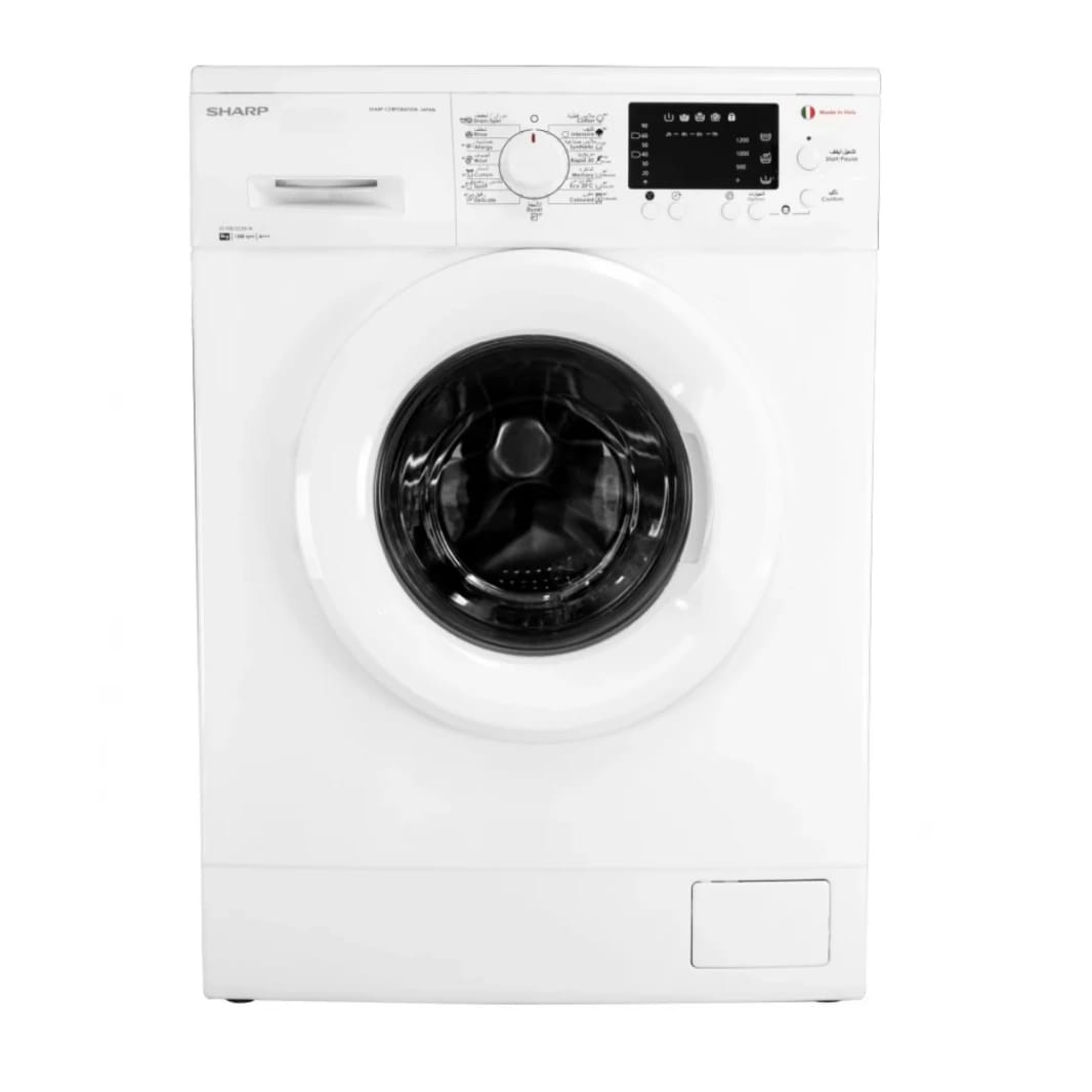 Sharp Washer 1000 RPM 7 Kg in White