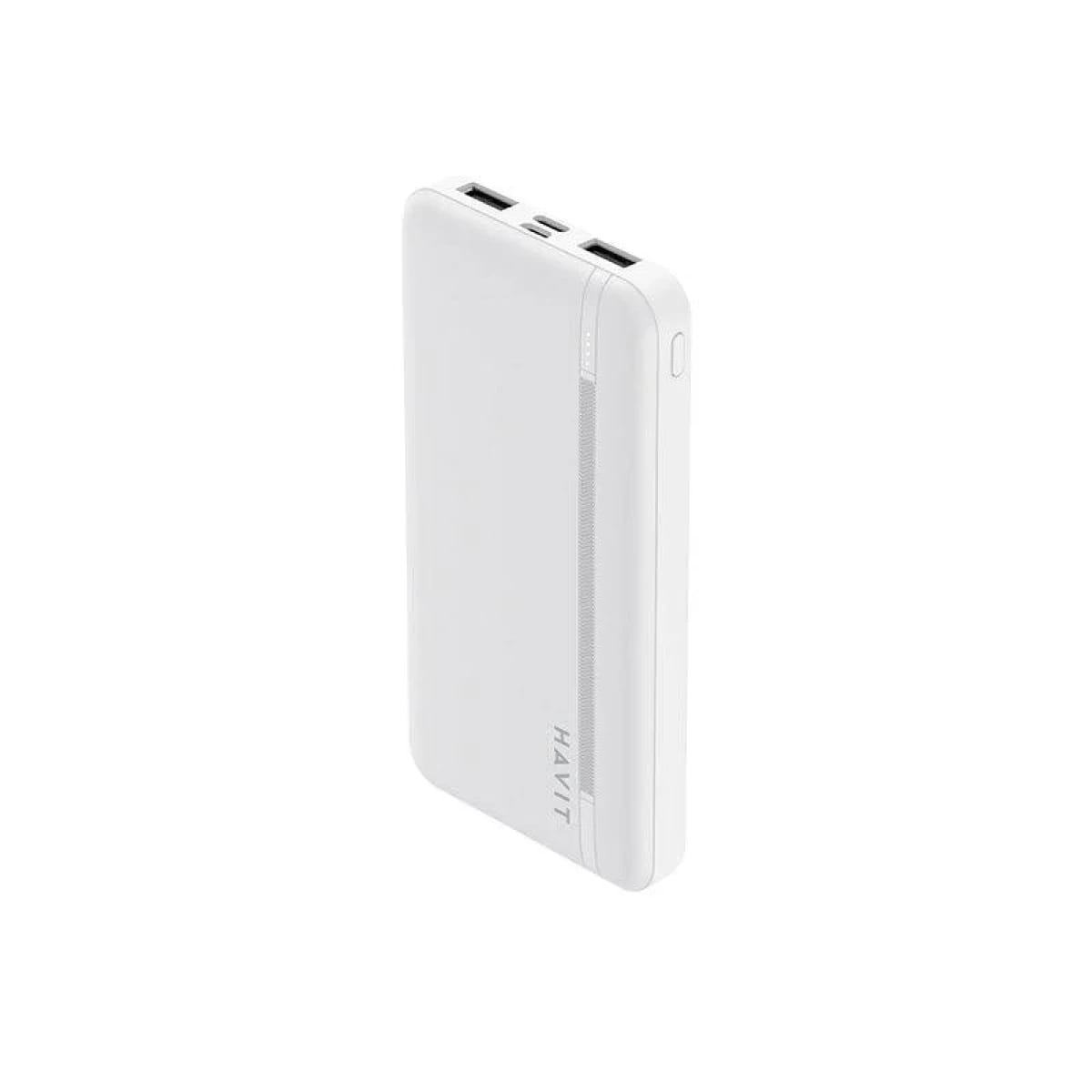 HAVIT PB89 Fast Charging Power Bank – 10,000mAh / 20,000mAh | PD 20W & 22.5W | Smart LED Display | White