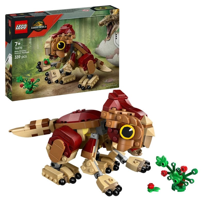 LEGO Jurassic World Baby Dinosaur Dolores: Aquilops – 339 قطعة | مجموعة 76970
