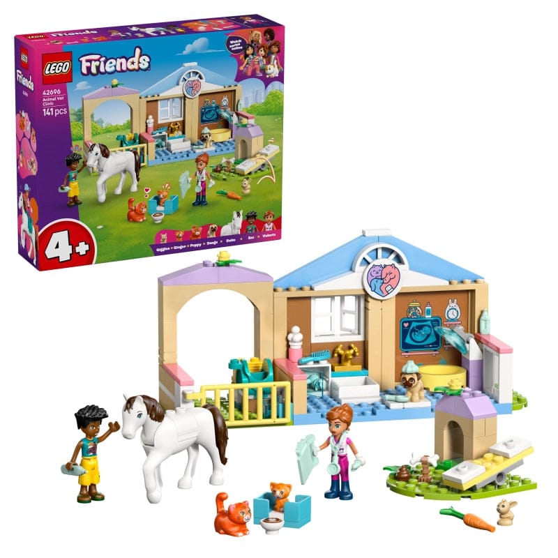 LEGO Friends Animal Vet Clinic – 141 Pieces