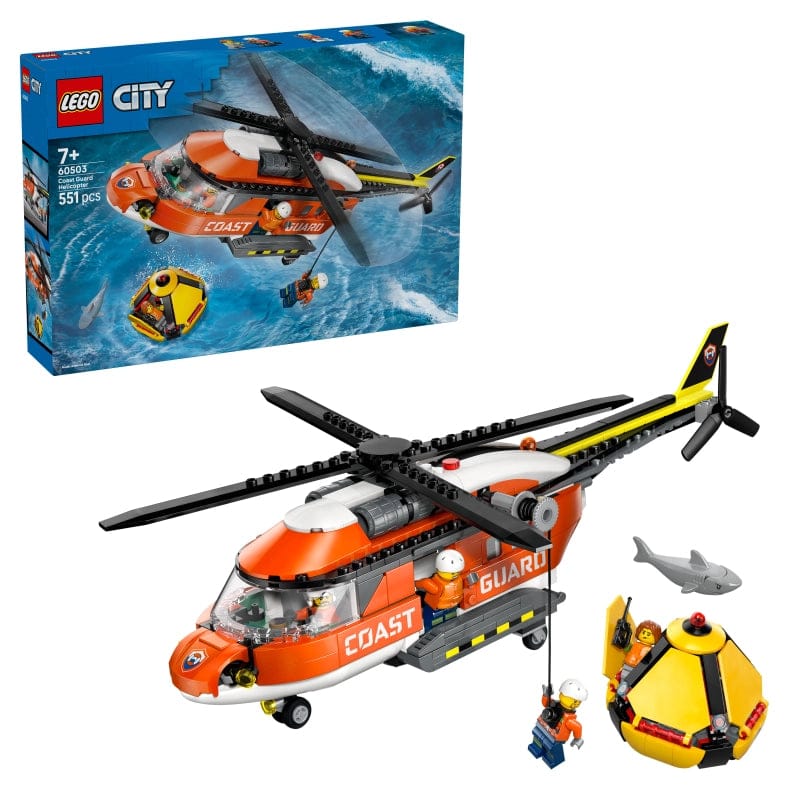 LEGO City Coast Guard Helicopter – 551 Pieces