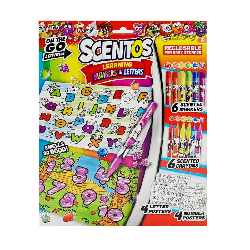 SCENTOS للتعلم أثناء التنقل الأرقام والحروف