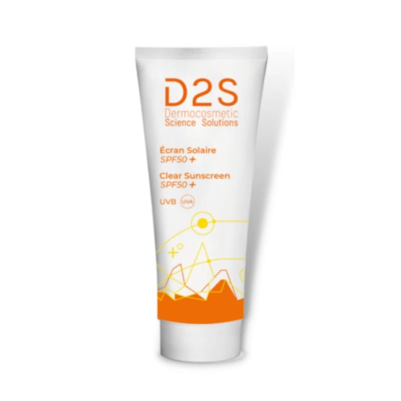 واقي شمس للبشرة الحساسة D2S Invisible Sunscreen Spf50+