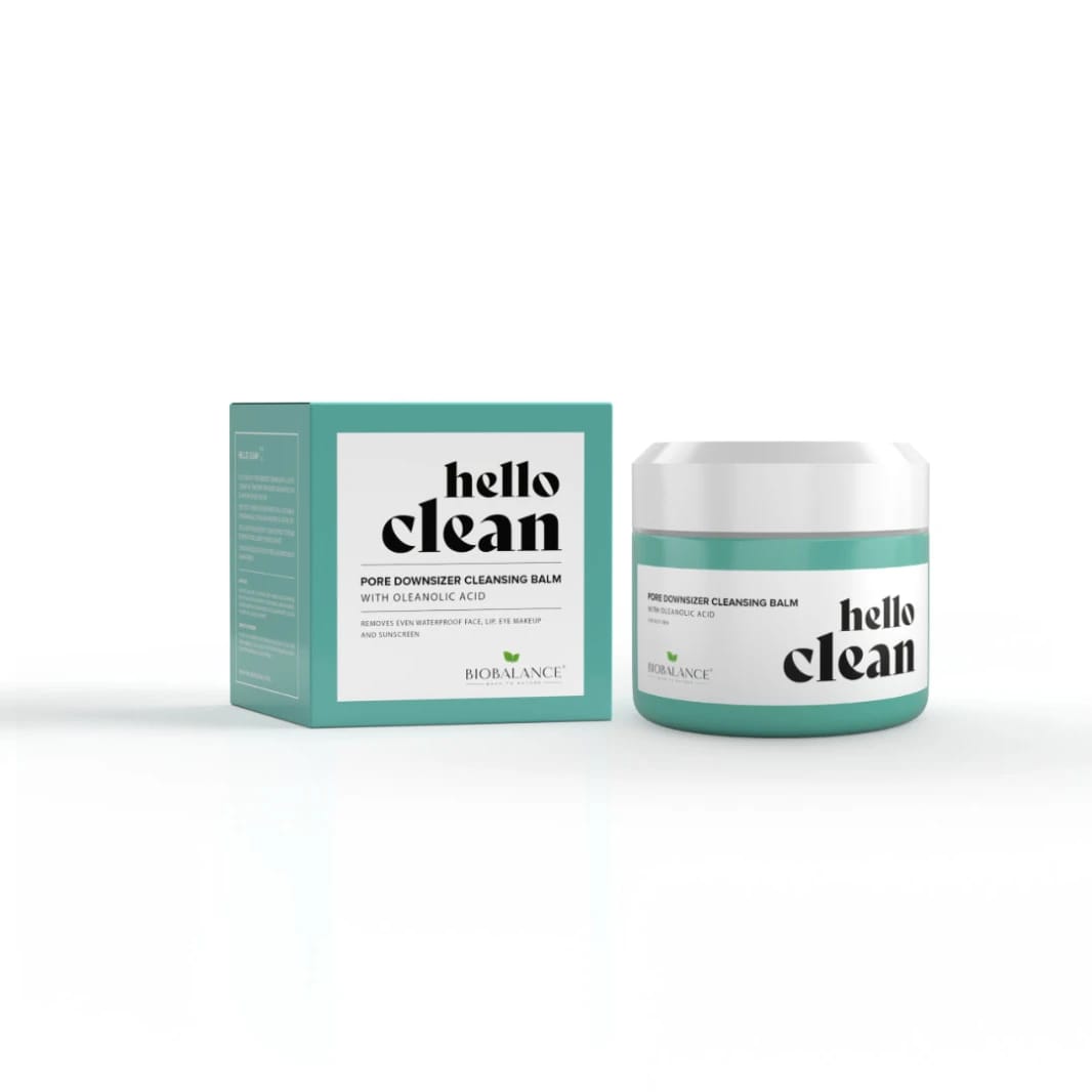 بلسم منظف للبشرة الدهنية Bio Balance Hello Clean Pore Downsizer Cleansing Balm With Oleanolic Acid 100ml