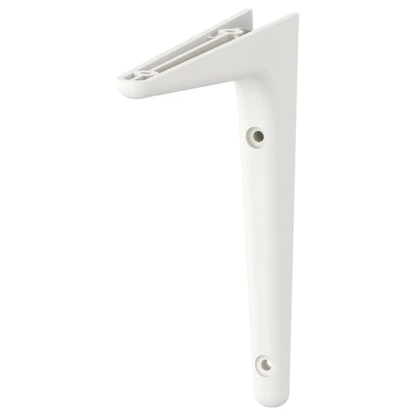 Bracket, white, 18x18 cm