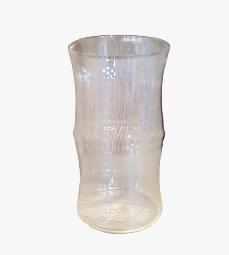 Elegant Transparent Glass Vase with Stylish Design for Modern Home Decoration for Distinguished Audience