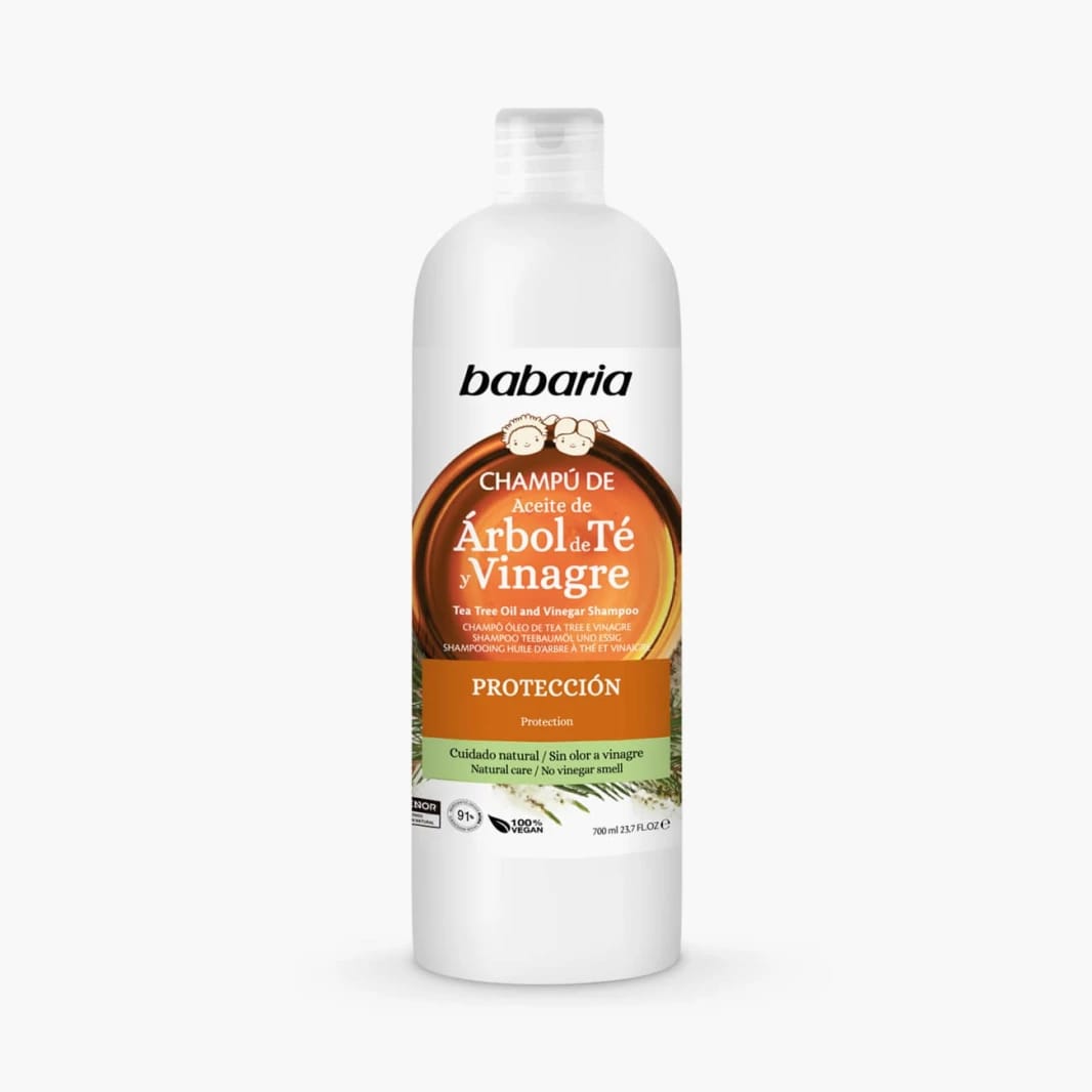 Babaria Tea Tree Oil & Vinegar Shampoo 700ml for Children