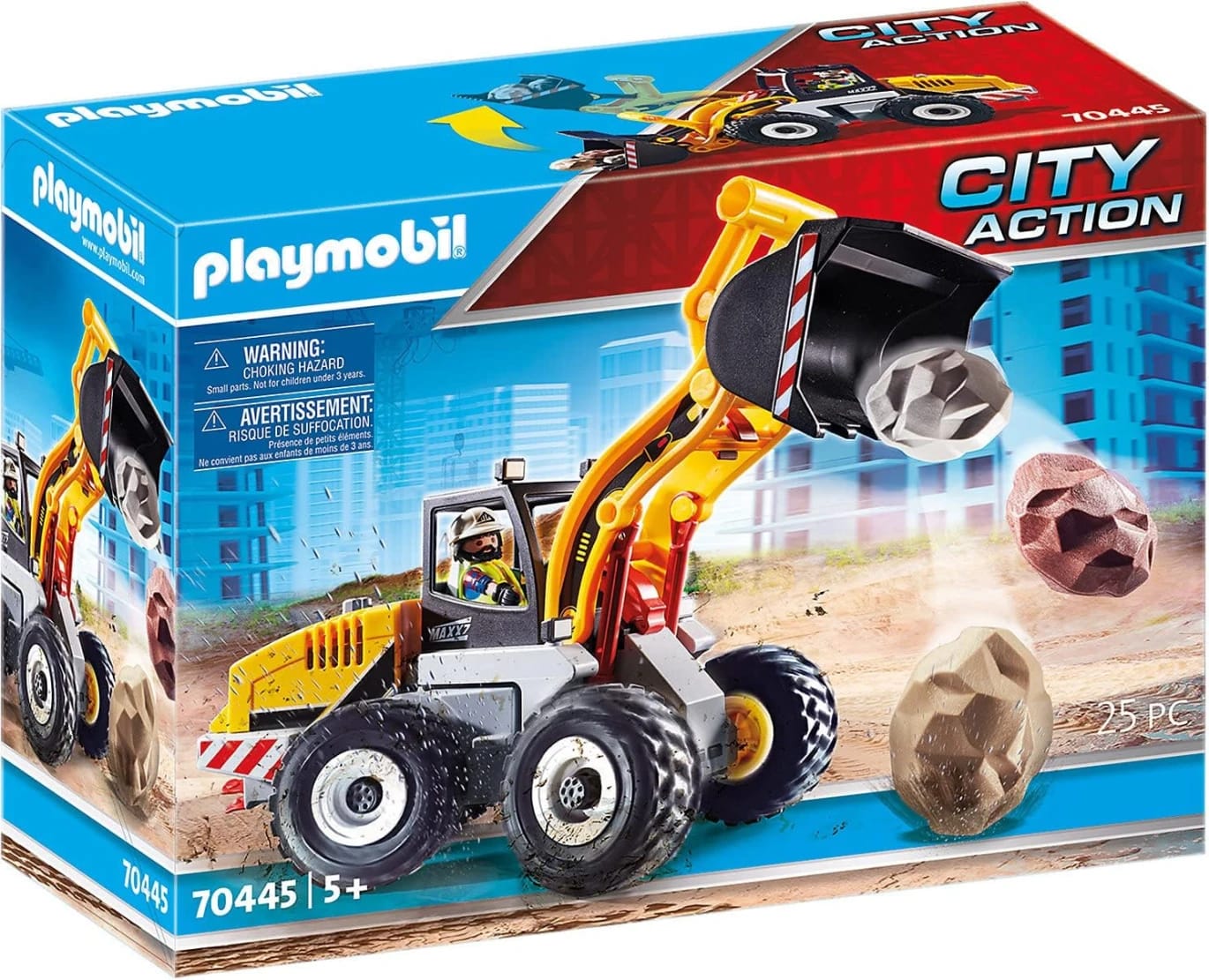 Playmobil Wheel Loader Toy for Kids