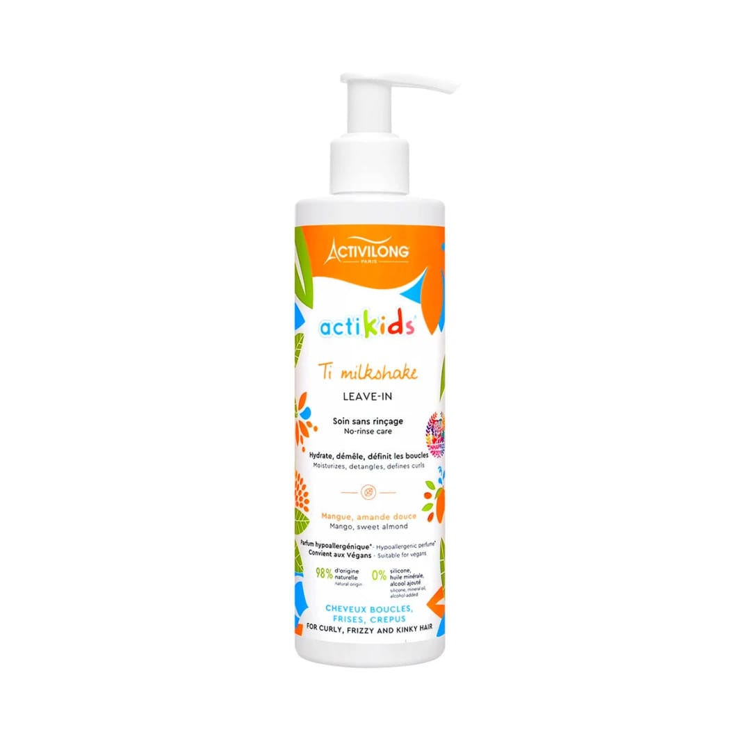 ليف ان لشعر الاطفال الكيرلي Activilong Actikids Milkshake Leave In 240ml