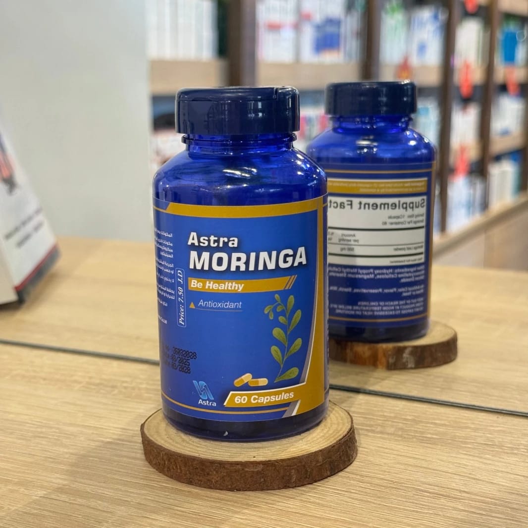Astra Moringa 60 Cap Natural Dietary Supplement for Immunity and Energy Support