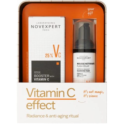 Novexpert Vitamin C Serum + Radiant Cleansing Foam 40 ml Offer