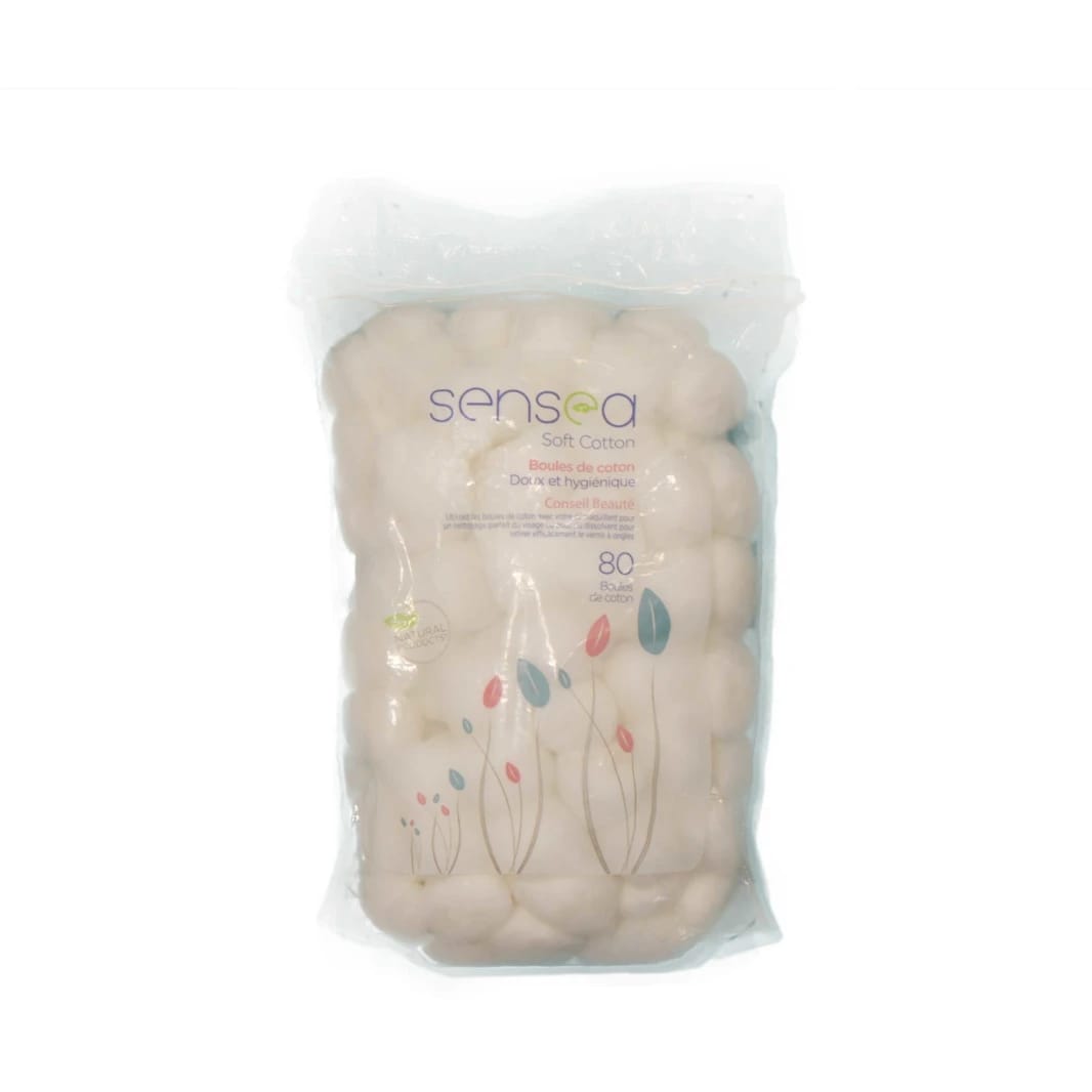 Sensea Soft Cotton Balls 80 pcs