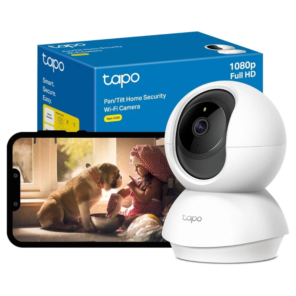 كاميرا داخلية TP-Link Tapo C200C - أمان ذكي بدقة 1080p وتحريك/إمالة
