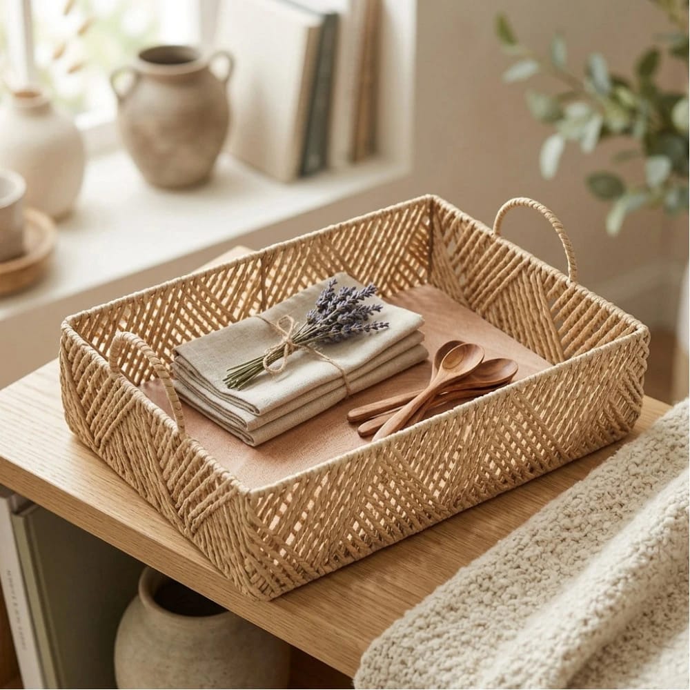 Straw Basket Large