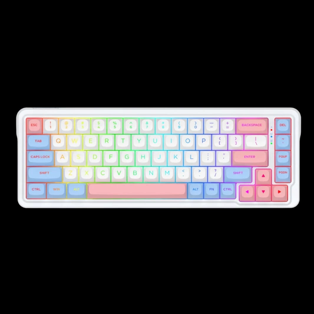 لوحة مفاتيح الألعاب الميكانيكية Redragon K709 PRO 65% Wireless Gasket RGB