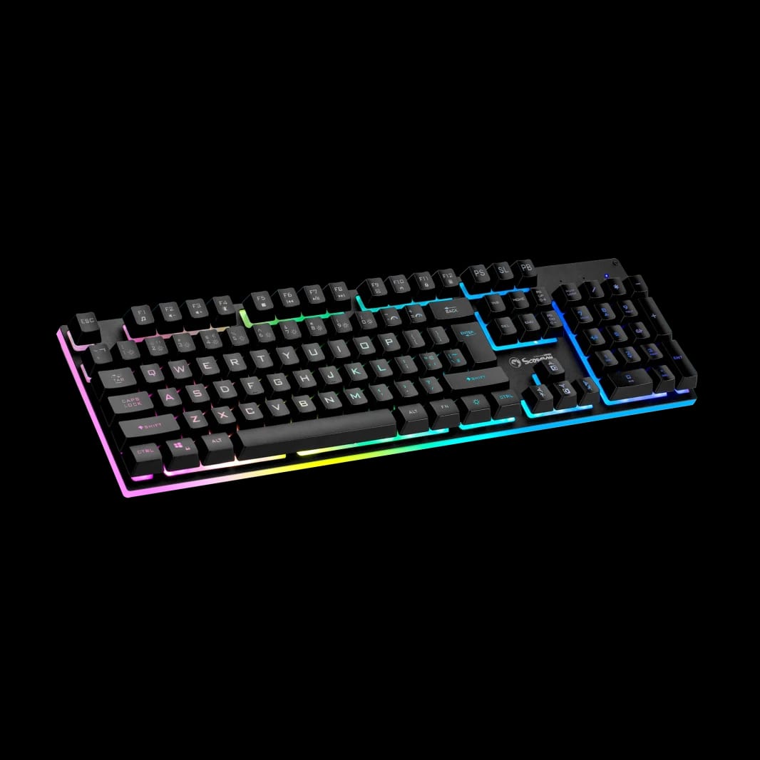 كيبورد للألعاب K604 Soldat 20 سلكي بإضاءة RGB