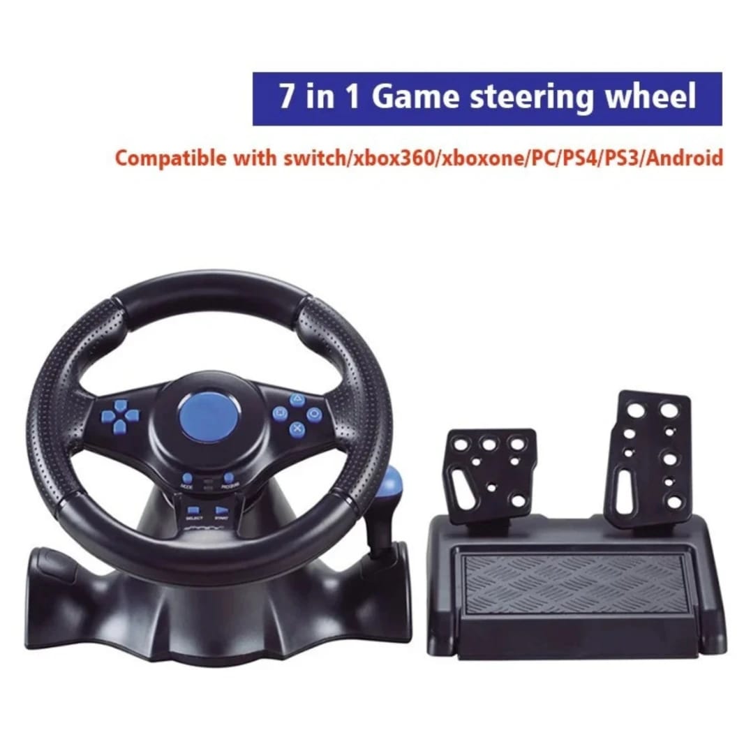 عجلة القيادة للألعاب GT-V7 بدرجة دوران 270 و900