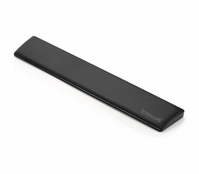 Redragon P037 Meteor L Keyboard Wrist Rest Pad Soft Memory Foam with Anti-Slip Rubber Base for 100% 104 Keys Compact Size