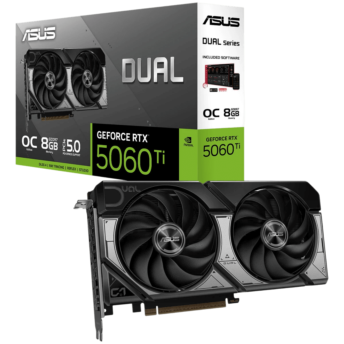 ASUS Dual GeForce RTX 5060 Ti 8GB GDDR7 OC Edition