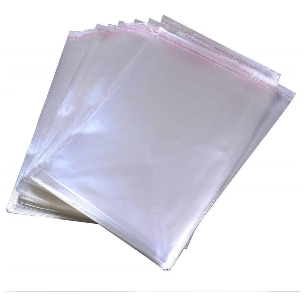 SSS Nylon CD Sleeves - Clear Resealable Protective Covers