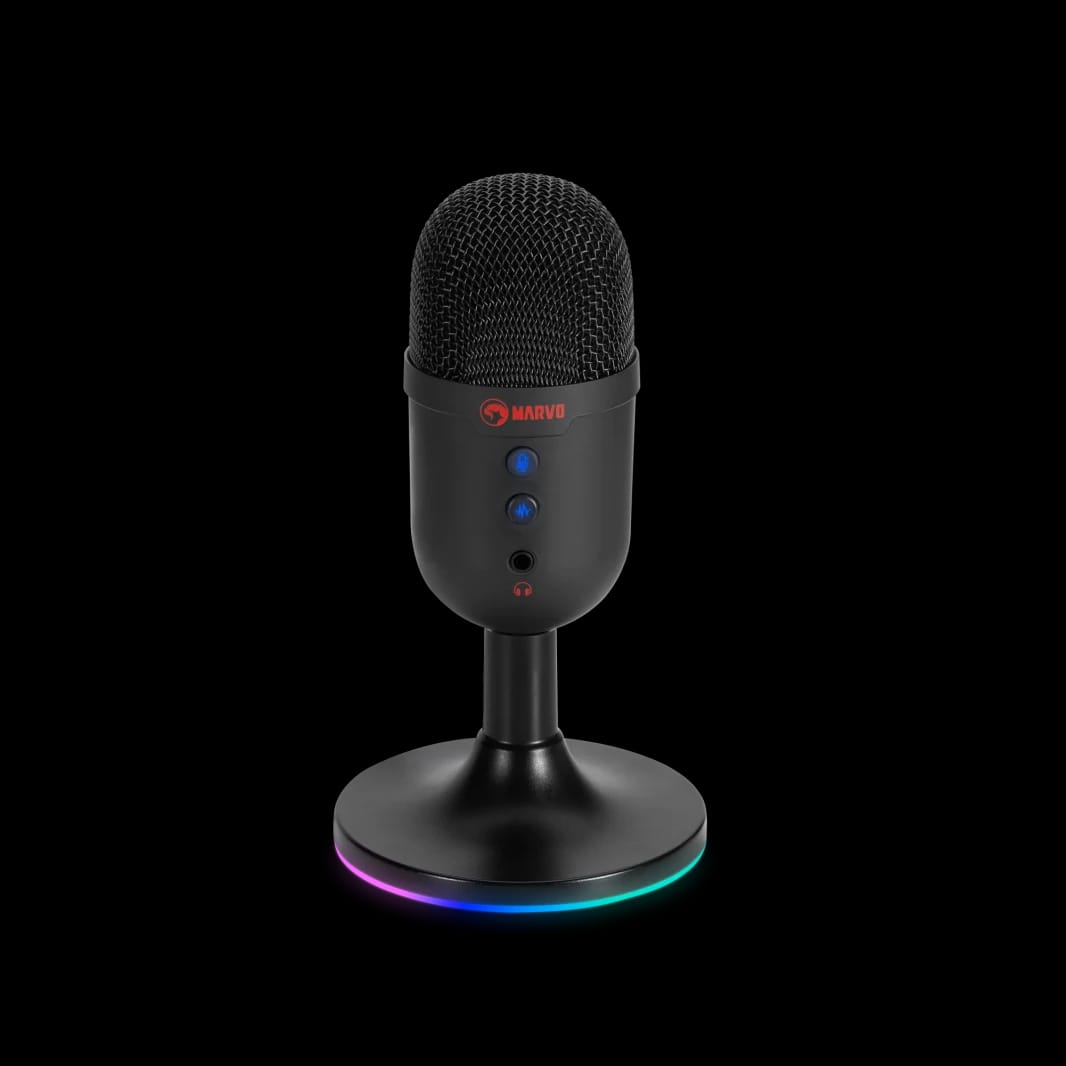 مايكروفون الألعاب MARVO MIC-06 Blast 40 RGB بتقنية إلغاء الضوضاء