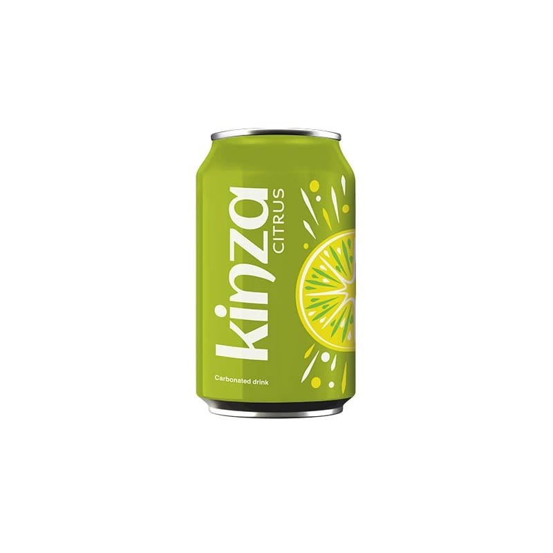 Kinza Citrus Carbonated Drink Can 320ml