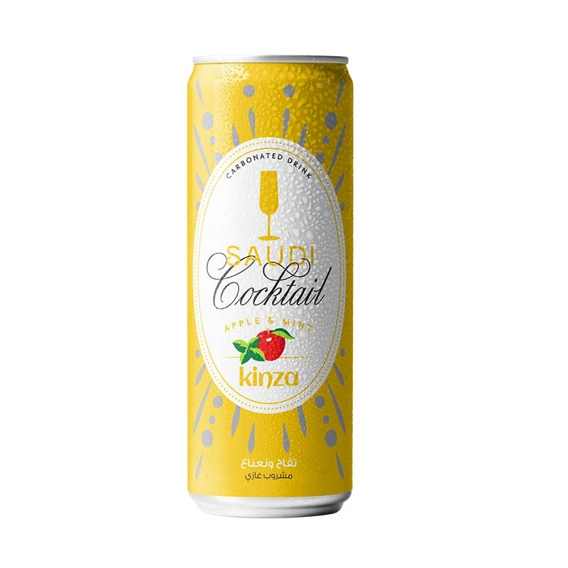 Kinza Cocktail Carbonated Drink Can 250ml