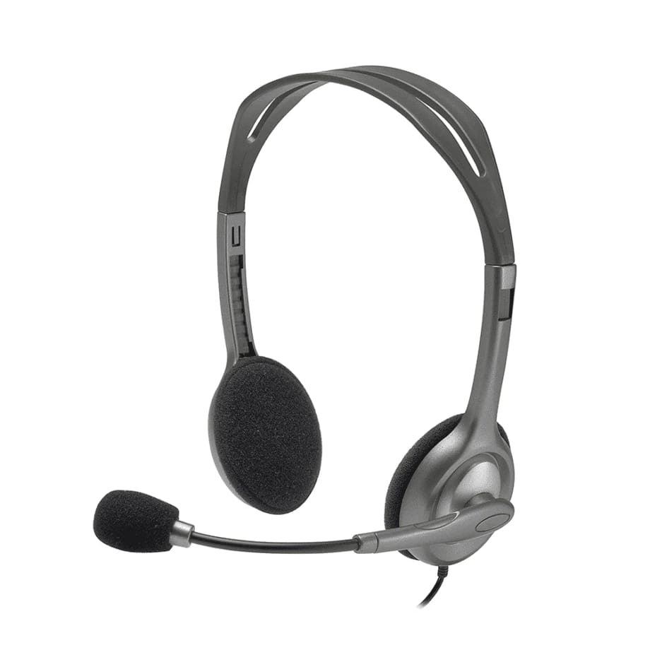 Logitech H111 Wired Headset with Noise-Cancelling Microphone