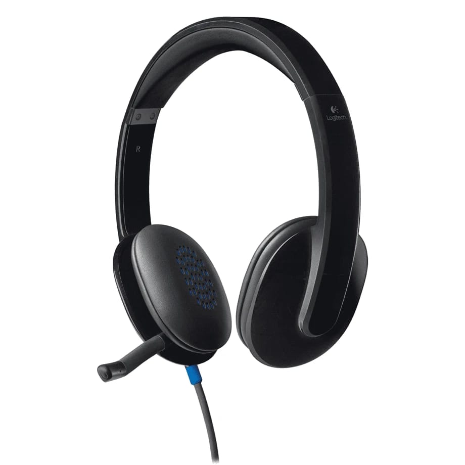 Logitech High-Performance USB Headset H540 for Windows and Mac, Skype Certified, Color-Black