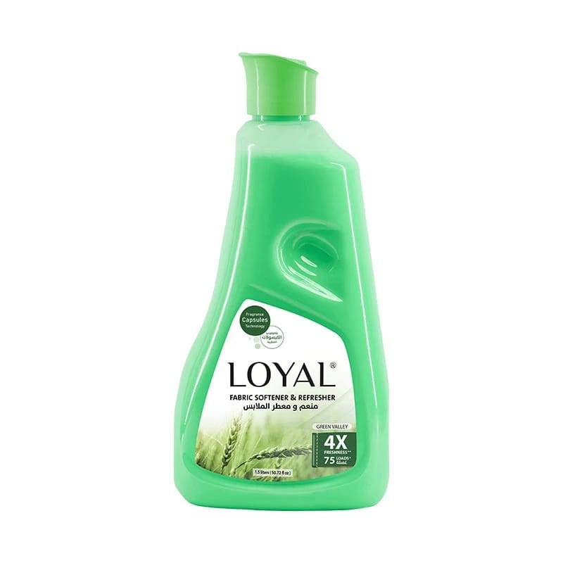 Loyal Fabric Softener, Green Valley, 1.5L
