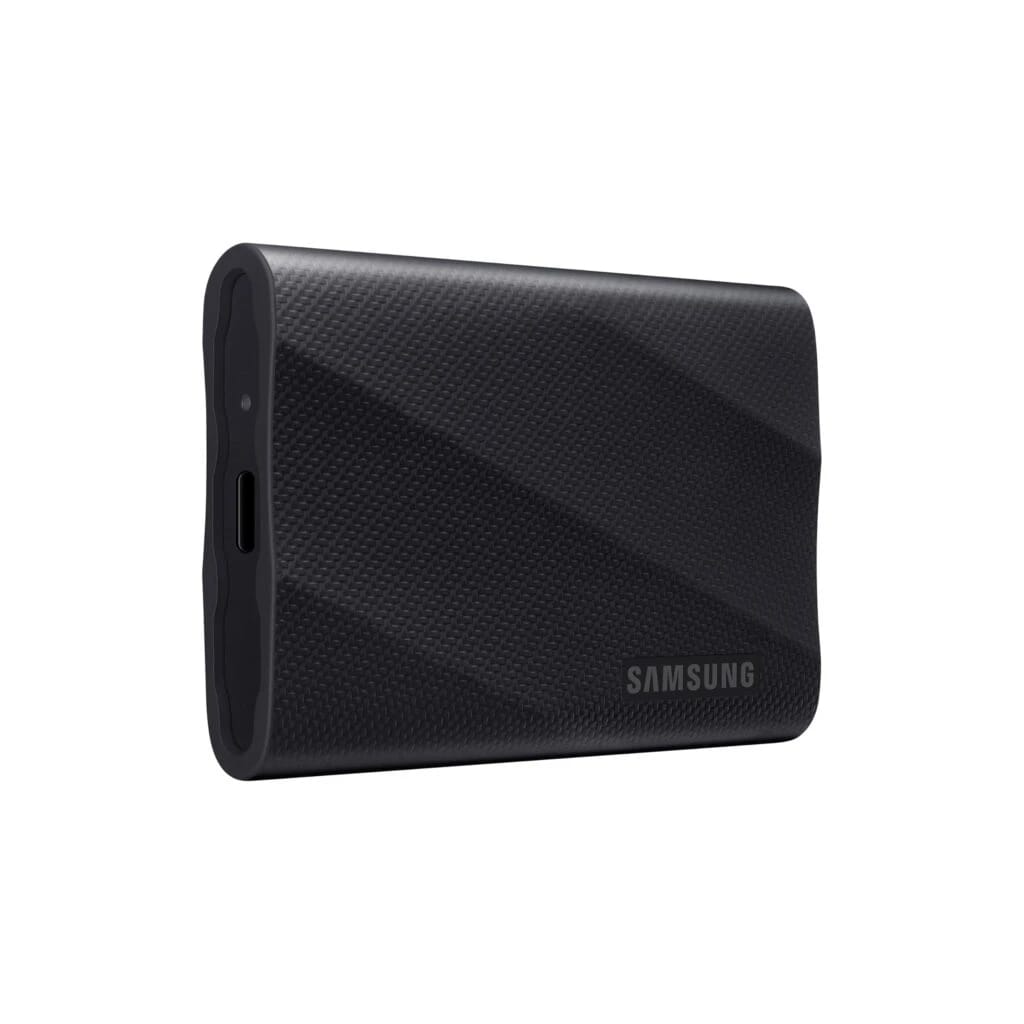 Samsung T9 Portable SSD 1TB, USB 3.2 Gen 2×2 External Solid State Drive, Seq. Read Speeds Up to 2,000MB/s for Gaming, Students and Professionals, MU-PG1T0B Black