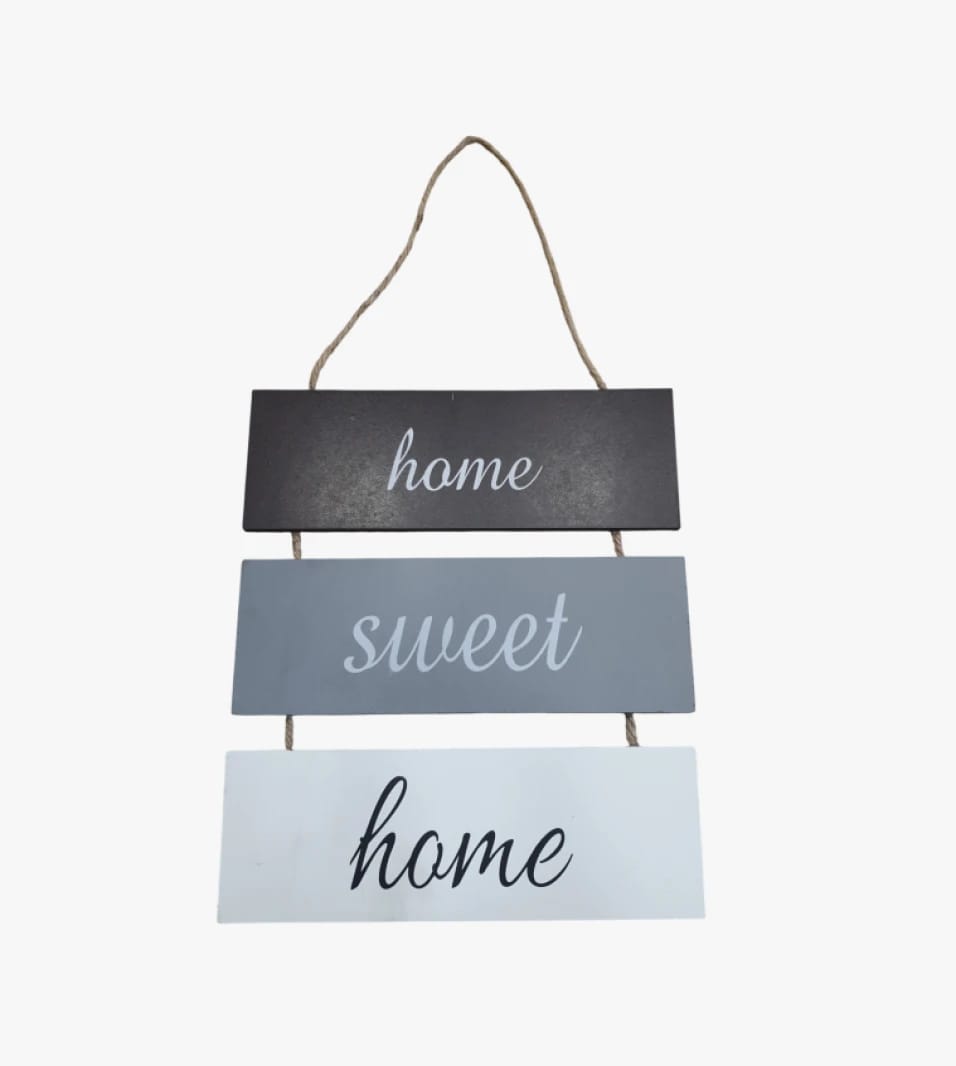 Brand X Decorative 'Home Sweet Home' Wall Sign for Home Decor Lovers Seeking Unique Artistic Touch