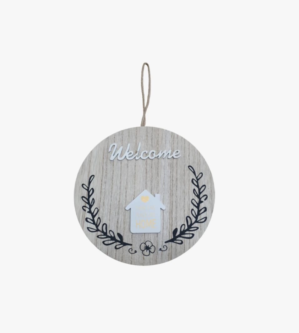 Boutique Brand Modern Wooden Welcome Sign for Guests Decor, Perfect for Home Interior Decoration for All Seasons