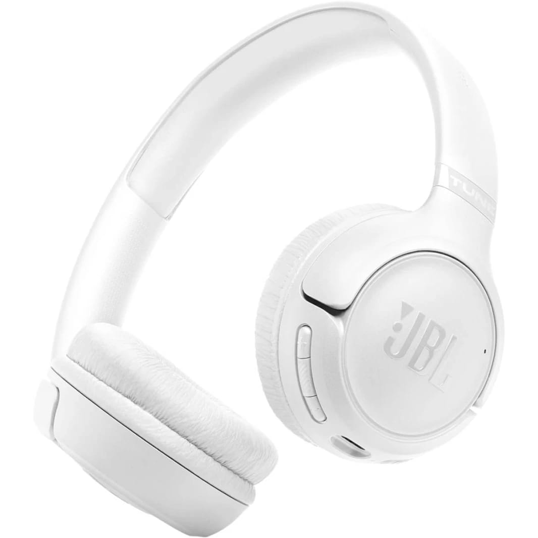 JBL Tune 530BT Wireless On-Ear Bluetooth Headphones - White