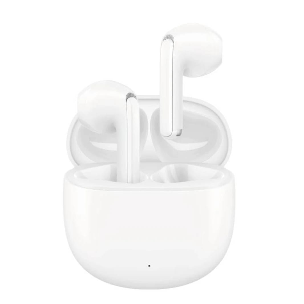 JOYROOM Funpods JR-FB1 AI True Wireless Earbuds – BT 6.0, 35h Playtime, AI Translation & Meeting Recording, White - 18 Months Warranty