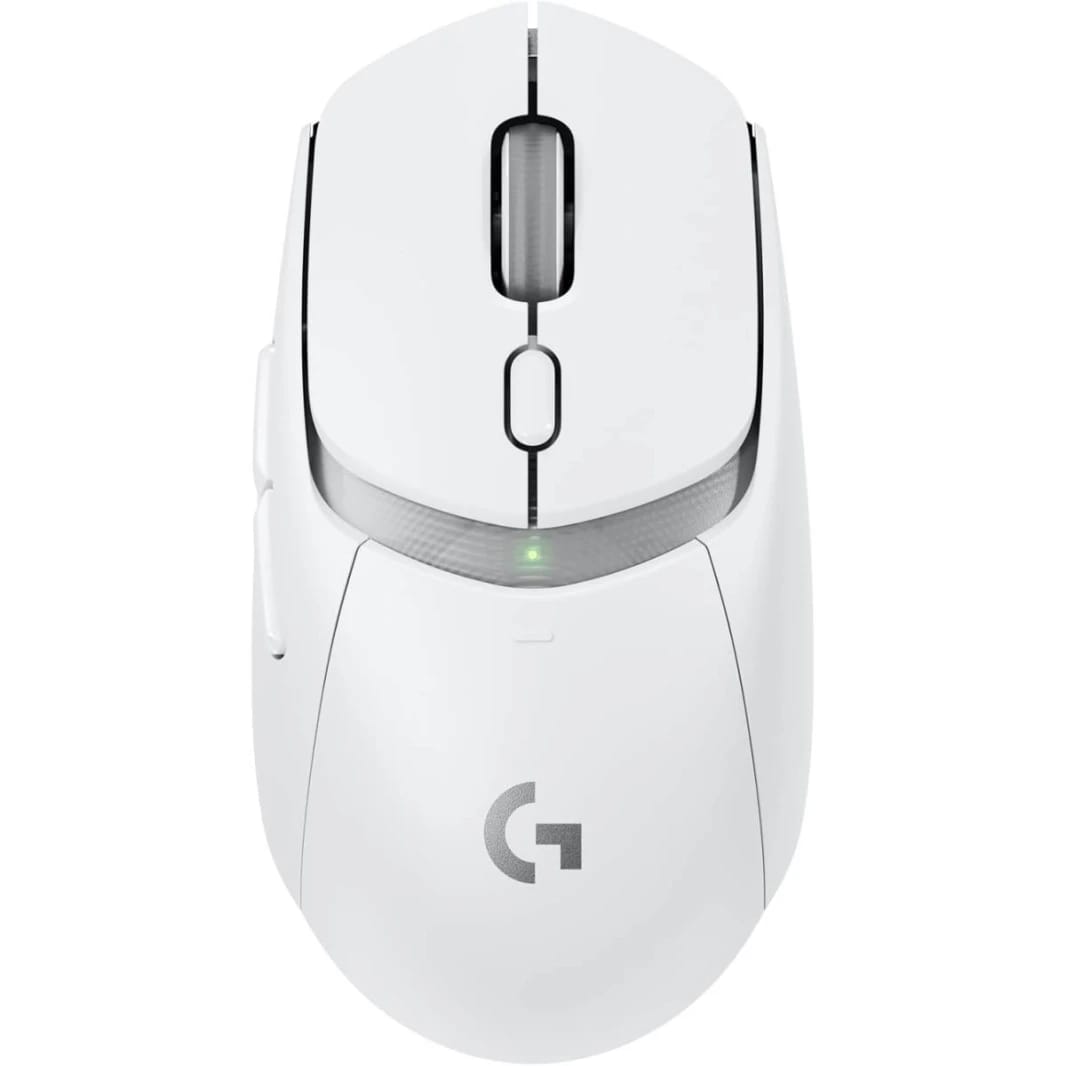 Logitech G309 Lightspeed Wireless Gaming Mouse, Lightweight, LIGHTFORCE Hybrid Switches, Hero 25K Sensor, 86g & 300+ hr Battery Life with AA Battery, 6 Programmable Buttons, PC & Mac - White