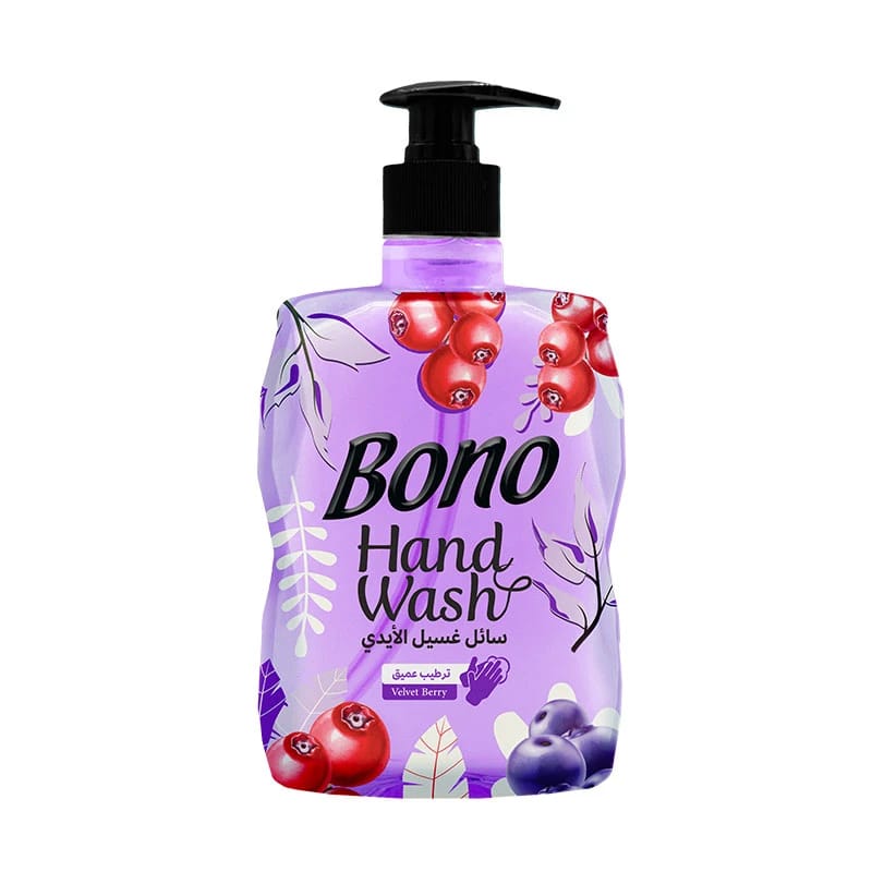 Bono Hand Wash Liquid Velvet Berry 500ml