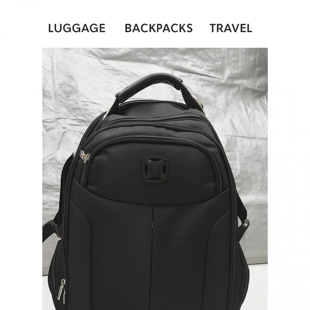 Large Capacity Expandable Backpack with USB Charging for Laptops Up to 17.6"
