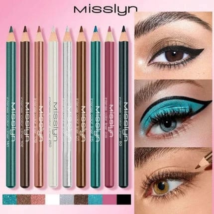 محدد عيون مسلين بالألوان المكثفة
