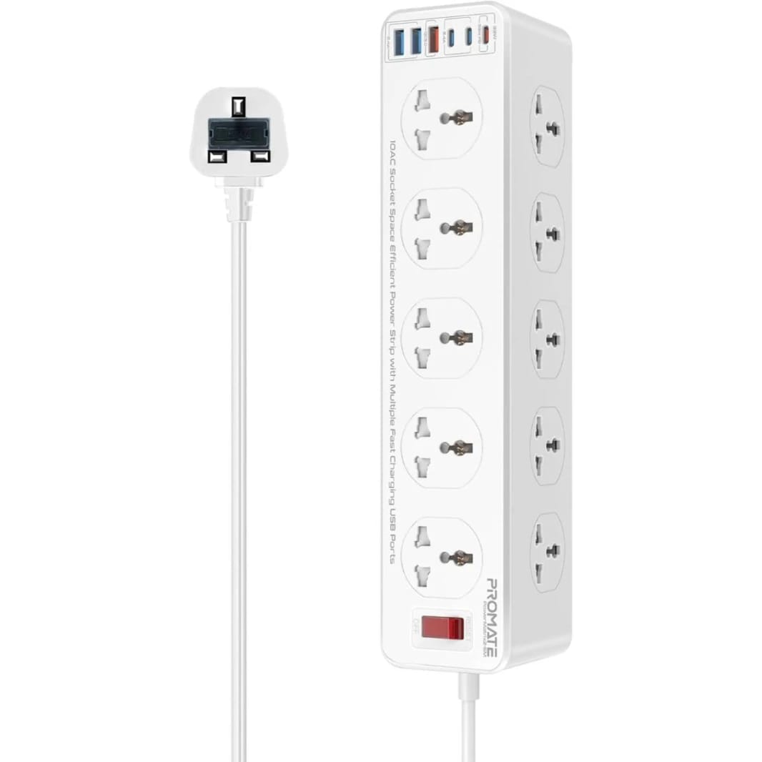 Promate PowerMatrix2-5M 16-in-1 Power Strip